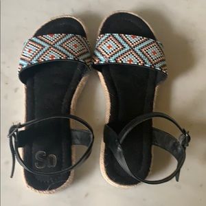 SO Espadrille Sandal Flats